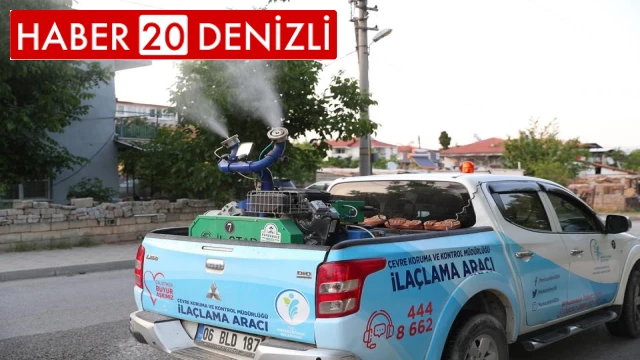 Merkezefendi Belediyesi haşerelere karşı etkin mücadeleyi sürdürüyor