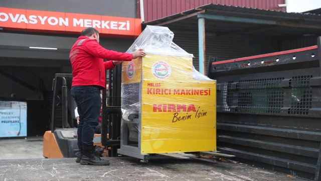 Merkezefendi'de üretilen mama makinelerinin yeni durağı Afyonkarahisar oldu