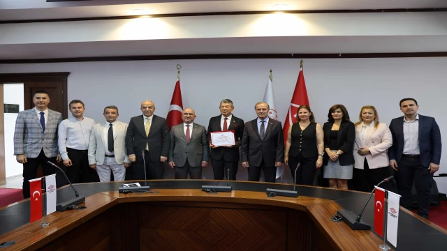 Denizli OSB, TSE’nin Yeşil OSB Sertifikasını almaya hak kazandı