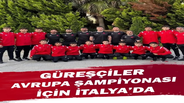 Denizli’nin genç güreşçileri Avrupa sahnesine çıkıyor