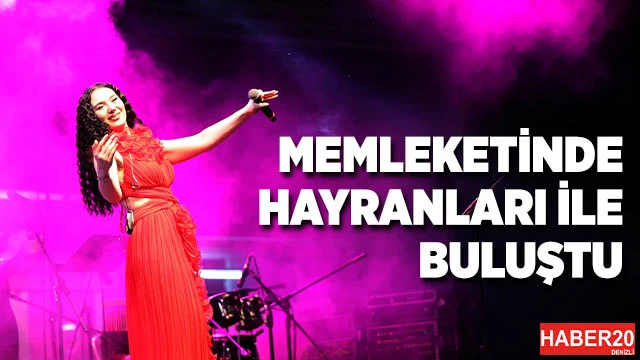Meltem Leylekoğlu, Tavas'ta hayranlarıyla buluştu