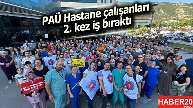 PAÜ çalışanları ‘eşit iş eşit ücret' taleplerini yineledi