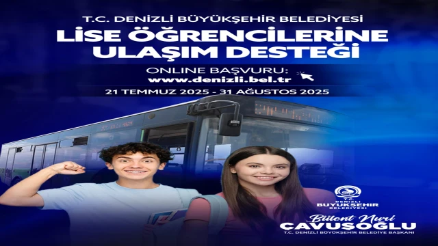 Liselilere ulaşım desteği müracaatları başladı