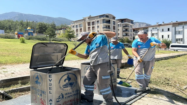 PAMUKKALE BELEDİYESİ'NDEN KÖTÜ KOKUYA KARŞI ETKİN MÜCADELE