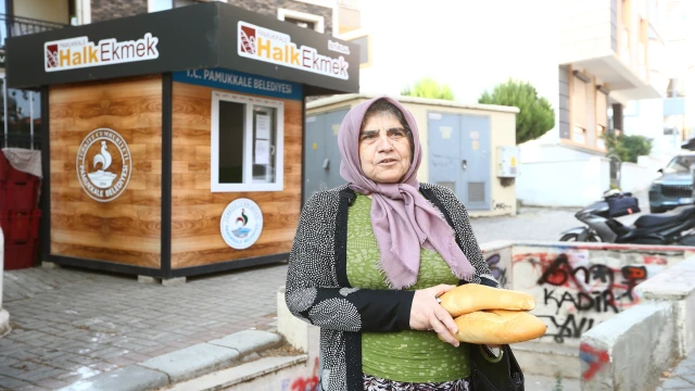 PAMUKKALE'DE HALK EKMEK BÜFELERİ 16 NOKTAYA ULAŞTI