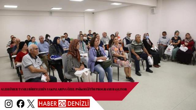 ALZHEİMER TANILI BİREYLERİN YAKINLARINA ÖZEL PSİKOEĞİTİM PROGRAMI BAŞLIYOR