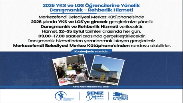 MERKEZEFENDİ YKS LGS REHBERLİK