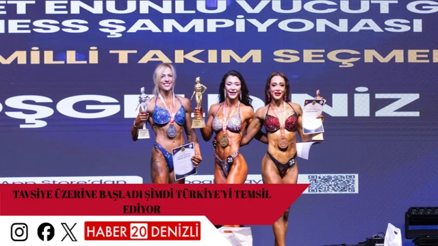Tavsiye üzerine başladı şimdi Türkiye'yi temsil ediyor