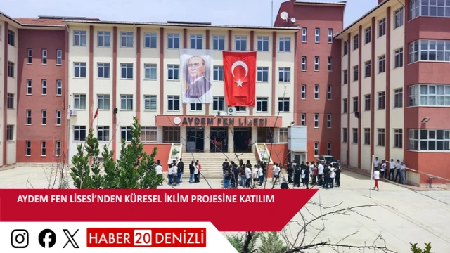 AYDEM Fen Lisesi’nden Küresel İklim Projesine Katılım