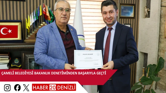 Çameli Belediyesi bakanlık denetiminden başarıyla geçti