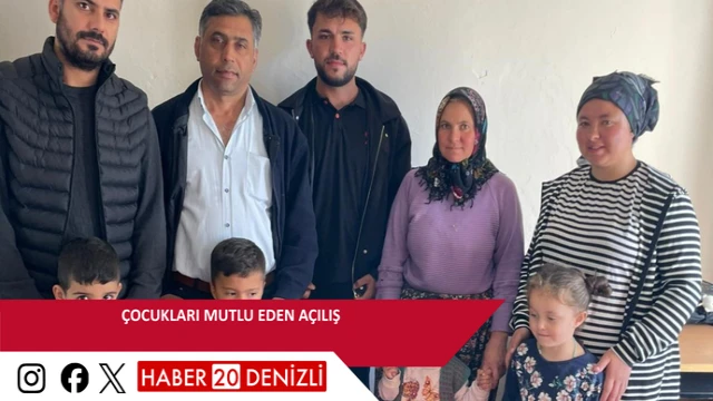 Çocukları mutlu eden açılış