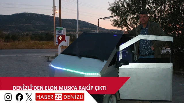 Denizli'den Elon Musk’a rakip çıktı