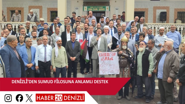 Denizli’den Sumud Filosuna anlamlı destek