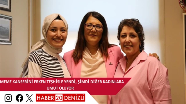 Meme kanserini erken teşhisle yendi, şimdi diğer kadınlara umut oluyor