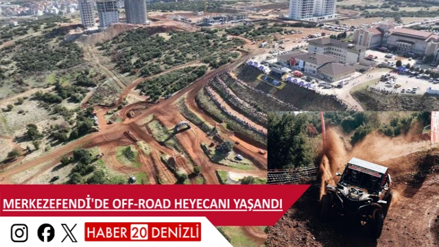 Merkezefendi'de off-road heyecanı yaşandı