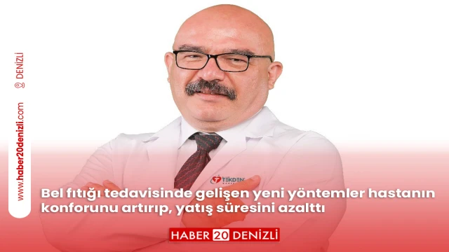 Bel fıtığı tedavisinde gelişen yeni yöntemler hastanın konforunu artırıp, yatış süresini azalttı