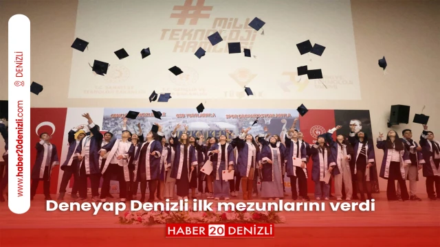 Deneyap Denizli ilk mezunlarını verdi