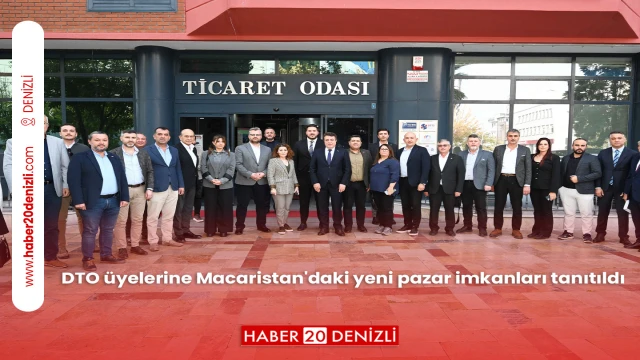 DTO üyelerine Macaristan'daki yeni pazar imkanları tanıtıldı