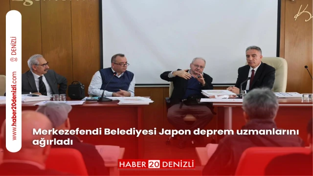 Merkezefendi Belediyesi Japon deprem uzmanlarını ağırladı