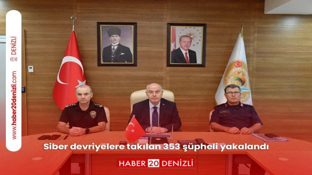 Siber devriyelere takılan 353 şüpheli yakalandı