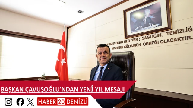 Başkan Çavuşoğlu’ndan yeni yıl mesajı