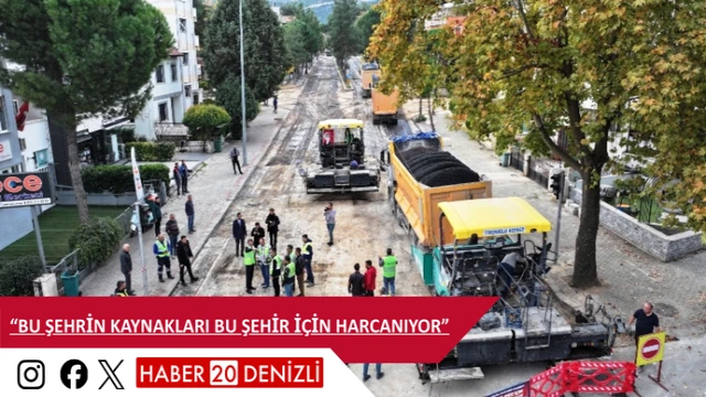 “Bu şehrin kaynakları bu şehir için harcanıyor”