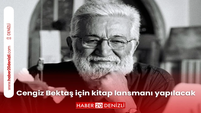 Cengiz Bektaş için kitap lansmanı yapılacak