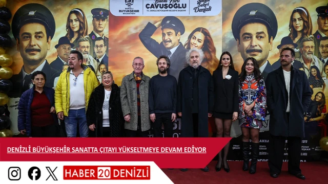 Denizli Büyükşehir sanatta çıtayı yükseltmeye devam ediyor