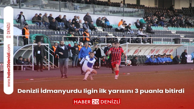 Denizli İdmanyurdu ligin ilk yarısını 3 puanla bitirdi