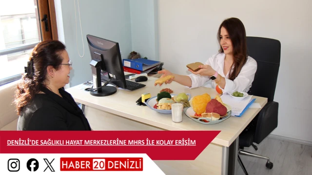 Denizli’de sağlıklı hayat merkezlerine MHRS ile kolay erişim