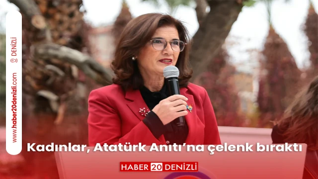 Kadın Meclisi’nden Dünya Kadın Hakları Günü’nde anlamlı buluşma Kadınlar, Atatürk Anıtı’na çelenk bıraktı