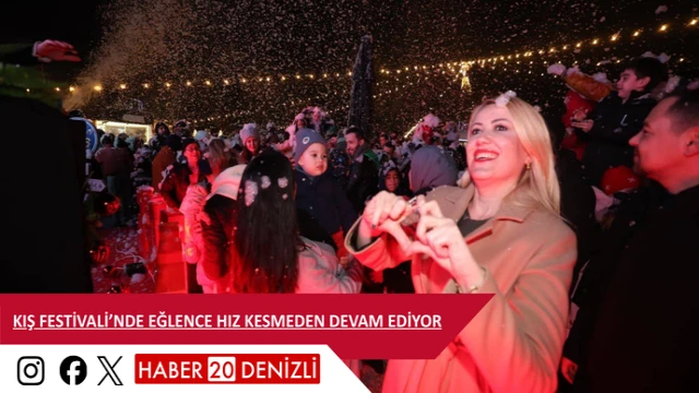 KIŞ FESTİVALİ’NDE EĞLENCE HIZ KESMEDEN DEVAM EDİYOR
