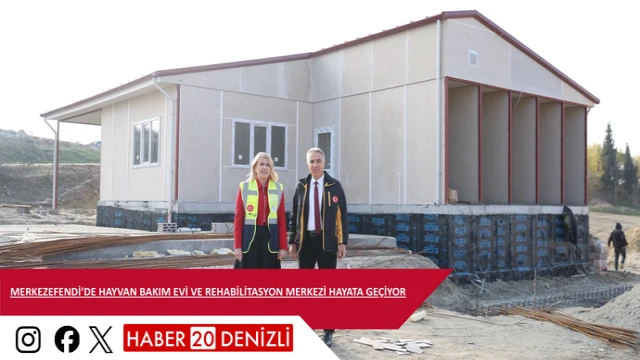 MERKEZEFENDİ’DE HAYVAN BAKIM EVİ VE REHABİLİTASYON MERKEZİ HAYATA GEÇİYOR
