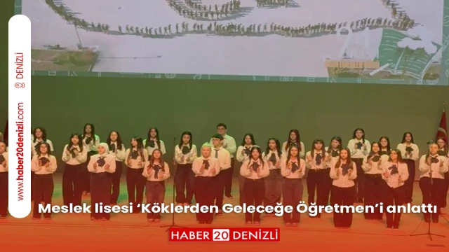 Meslek lisesi ‘Köklerden Geleceğe Öğretmen’i anlattı