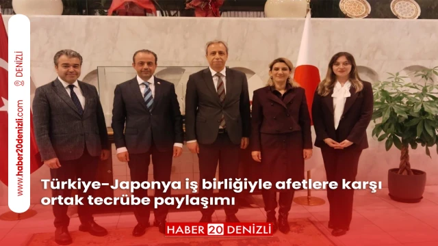 Türkiye-Japonya iş birliğiyle afetlere karşı ortak tecrübe paylaşımı