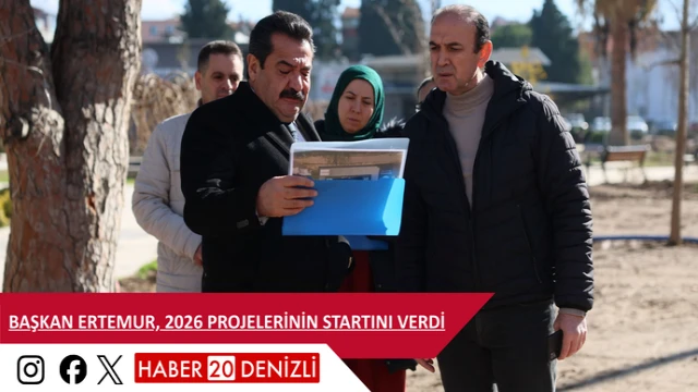 BAŞKAN ERTEMUR, 2026 PROJELERİNİN STARTINI VERDİ