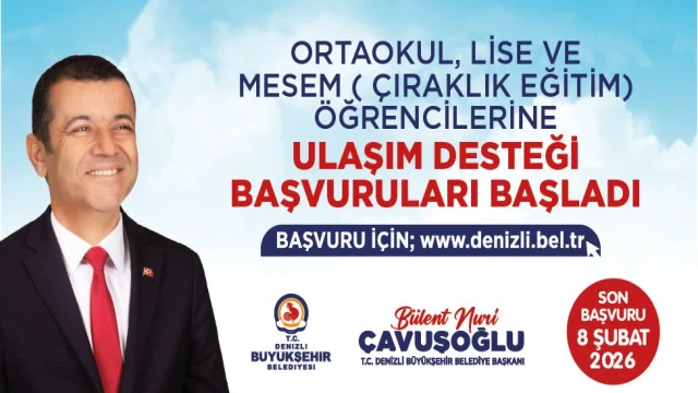 Denizli Büyükşehir’in ulaşım desteği büyüyor