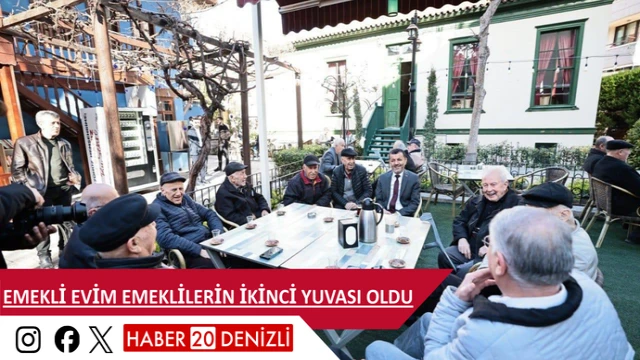 Emekli Evim emeklilerin ikinci yuvası oldu