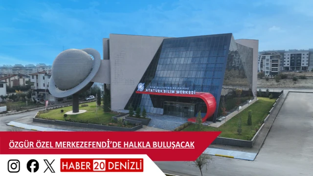 Özgür Özel Merkezefendi’de halkla buluşacak
