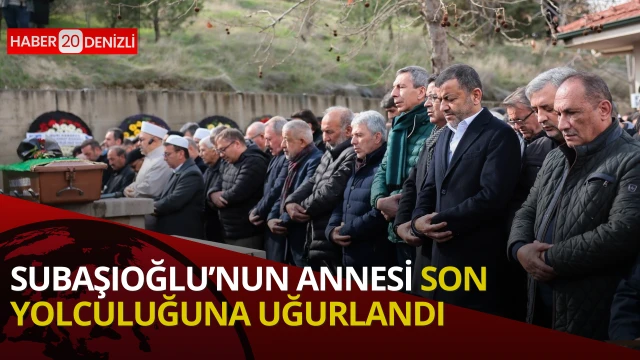 AK Parti İl Başkanı Subaşıoğlu’nun annesi son yolculuğuna uğurlandı