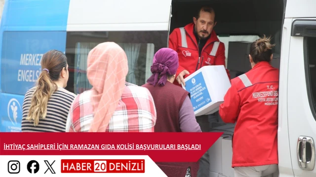 İhtiyaç sahipleri için Ramazan gıda kolisi başvuruları başladı