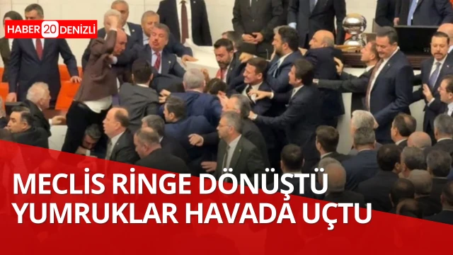 Meclis’te Tansiyon Yükseldi: Genel Kurul Salonu Ringe Döndü!