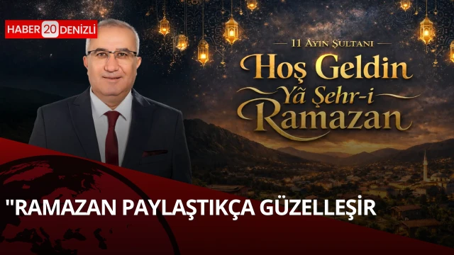 Rahmet, bereket ve paylaşma ayı olan mübarek Ramazan-ı Şerif’i mübarek olsun