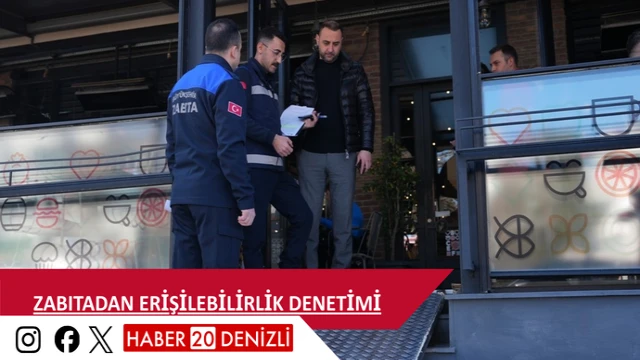 Zabıtadan erişilebilirlik denetimi