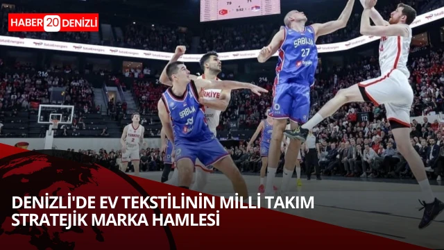 Denizli ev tekstilinden milli takımla stratejik marka hamlesi