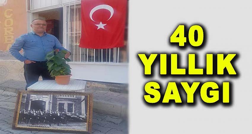 40 YILLIK SAYGI