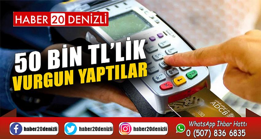 Pos cihazlarının yazılımlarını değiştirip 50 bin TL’lik vurgun yaptılar