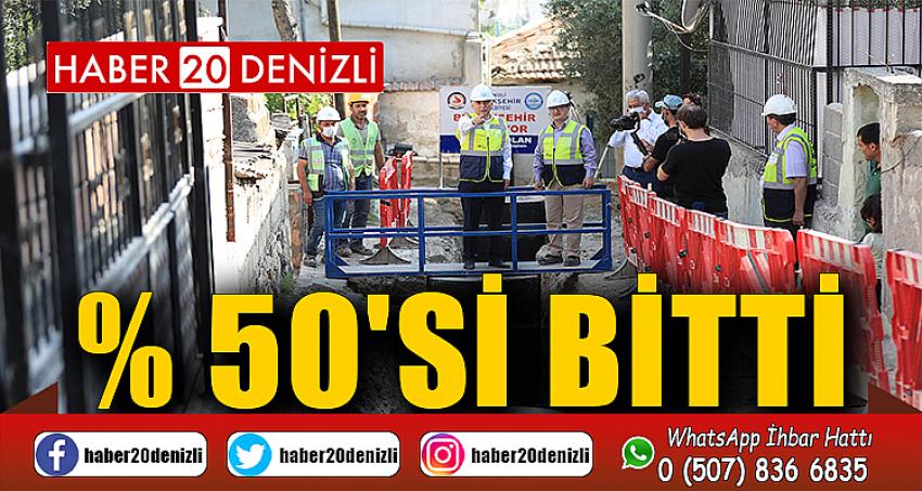  50'si bitti