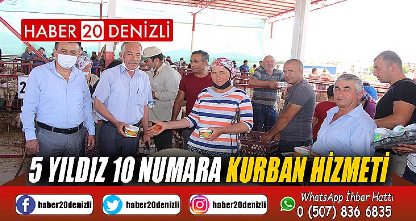 5 YILDIZ 10 NUMARA KURBAN HİZMETİ