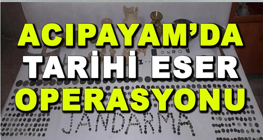 ACIPAYAM’ DA TARİHİ ESER OPERASYONU